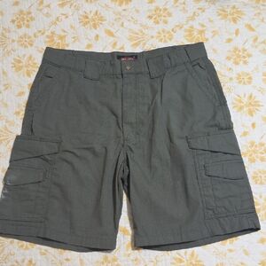 Men's Tru-Spec Cargo Shorts 36 Olive Green